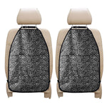 Black And White African Inspired Print Car Seat Organizers