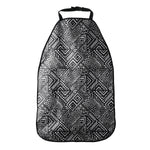 Black And White African Tribal Print Car Seat Organizers