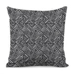Black And White African Tribal Print Pillow Cover