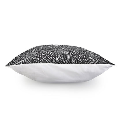 Black And White African Tribal Print Pillow Cover