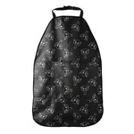 Black And White Alien Print Car Seat Organizers