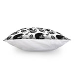 Black And White American Football Print Pillow Cover