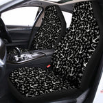 Black And White Anchor Pattern Print Universal Fit Car Seat Covers