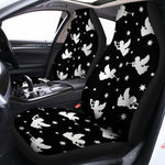 Black And White Angel Pattern Print Universal Fit Car Seat Covers