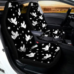 Black And White Angel Pattern Print Universal Fit Car Seat Covers