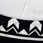 Black And White Aztec Pattern Print Sofa Cover