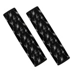 Black And White Ballet Pattern Print Car Seat Belt Covers