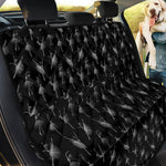 Black And White Ballet Pattern Print Pet Car Back Seat Cover