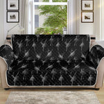 Black And White Ballet Pattern Print Sofa Protector