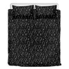 Black And White Balloon Pattern Print Duvet Cover Bedding Set