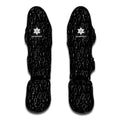 Black And White Balloon Pattern Print Muay Thai Shin Guards