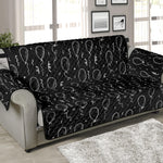 Black And White Balloon Pattern Print Sofa Protector