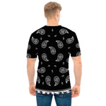 Black And White Bandana Print Men's T-Shirt