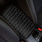 Black And White Cactus Pattern Print Car Center Console Cover