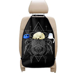 Black And White Cancer Sign Print Car Seat Organizers