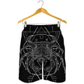 Black And White Cancer Sign Print Men's Shorts
