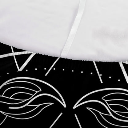 Black And White Cancer Sign Print Sofa Cover