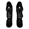 Black And White Capricorn Sign Print Muay Thai Shin Guard