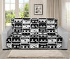 Black And White Cassette Tape Print Futon Protector