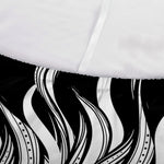 Black And White Celestial Sun Print Sofa Cover