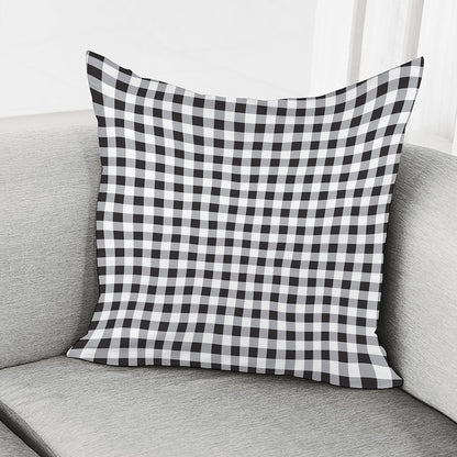Black And White Check Pattern Print Pillow Cover