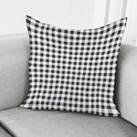 Black And White Check Pattern Print Pillow Cover