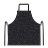 Black And White Constellation Print Apron