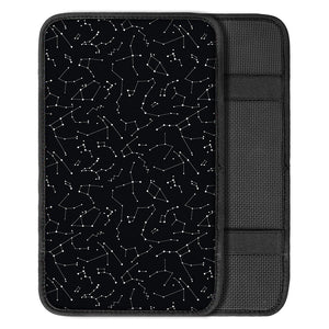 Black And White Constellation Print Car Center Console Cover