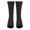 Black And White Constellation Print Crew Socks