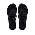 Black And White Constellation Print Flip Flops