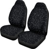 Black And White Constellation Print Universal Fit Car Seat Covers