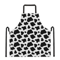 Black And White Cow Print Apron