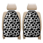 Black And White Cow Print Car Seat Organizers