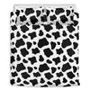 Black And White Cow Print Duvet Cover Bedding Set