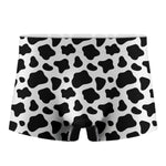 Black And White Cow Print Men's Boxer Briefs