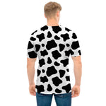 Black And White Cow Print Men's T-Shirt