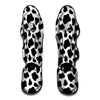 Black And White Cow Print Muay Thai Shin Guard