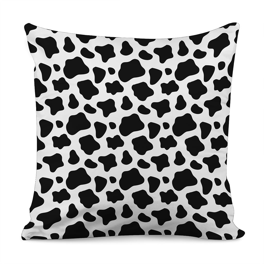 Black And White Cow Print Pillow Cover