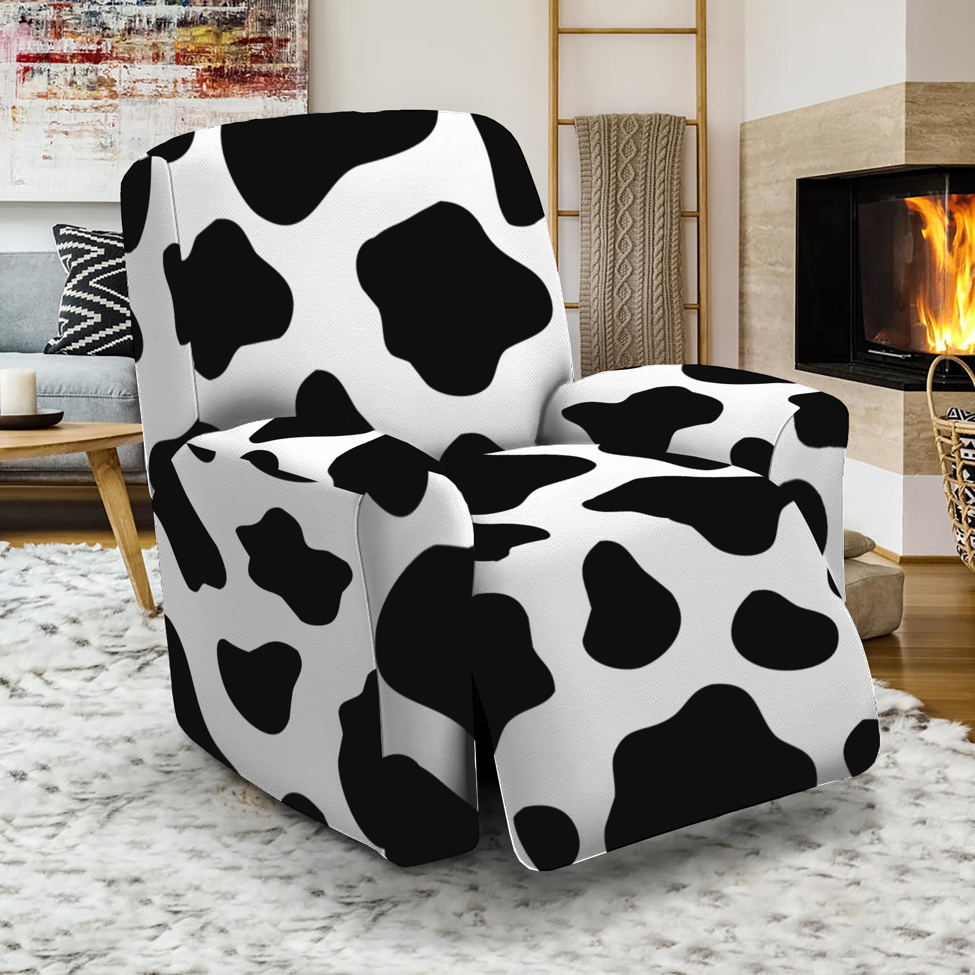 Cow print recliner new arrivals