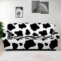 Black And White Cow Print Sofa Cover
