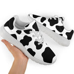 Black And White Cow Print Sport Shoes GearFrost