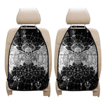Black And White Demon Wicca Print Car Seat Organizers