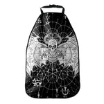 Black And White Demon Wicca Print Car Seat Organizers