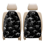 Black And White Dinosaur Fossil Print Car Seat Organizers