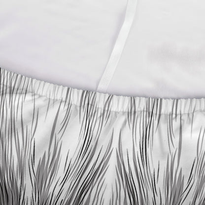 Black And White Drawing Beagle Print Sofa Cover