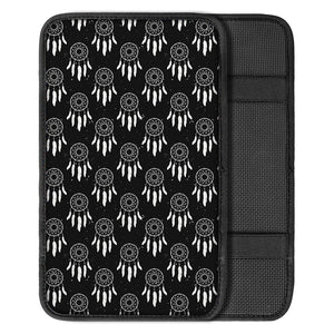 Black And White Dream Catcher Print Car Center Console Cover