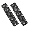 Black And White Dream Catcher Print Car Seat Belt Covers