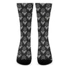 Black And White Dream Catcher Print Crew Socks