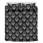 Black And White Dream Catcher Print Duvet Cover Bedding Set