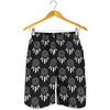 Black And White Dream Catcher Print Men's Shorts